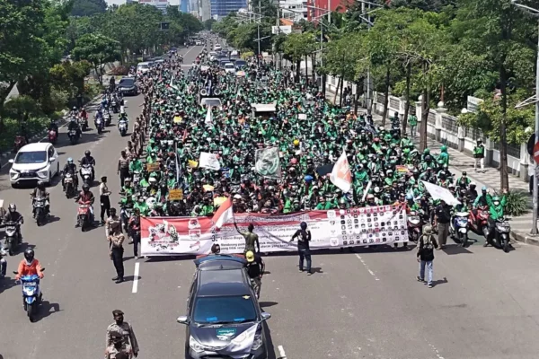 Driver Ojek Online Siap Demo Besar-Besaran, Tuntut Subsidi BBM Tidak Dicabut