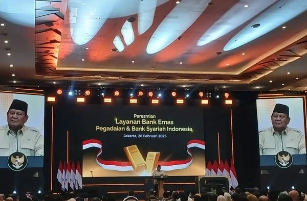 Prabowo Resmikan Bank Emas Pertama di Indonesia, Apa Keuntungannya? Bullion Bank