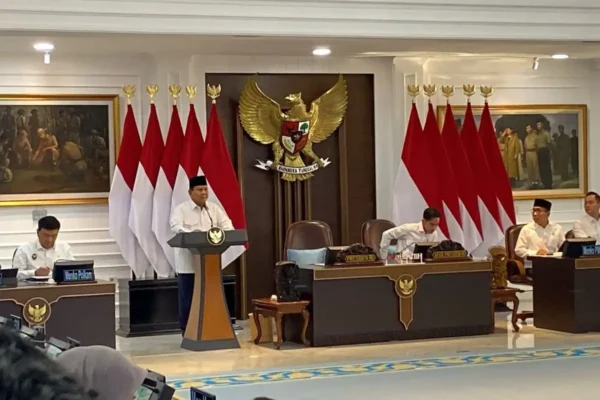 Prabowo: Harga Saham Boleh Naik Turun, tapi Pangan Aman, Negara Aman Presiden Prabowo Subianto