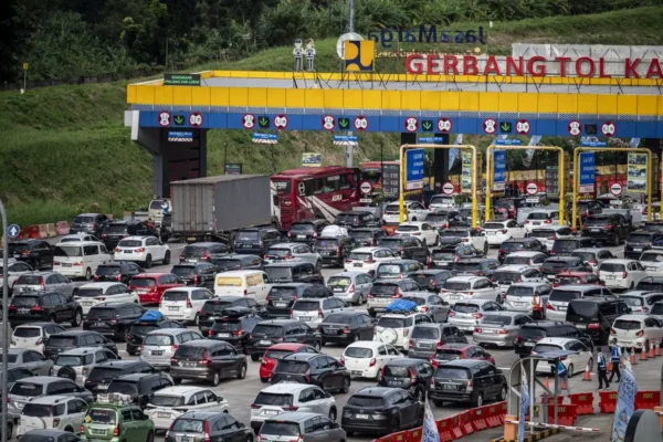 Jadwal One Way, Contraflow, dan Ganjil Genap Arus Balik Lebaran 2025 Gerbang Tol Kalikangkung