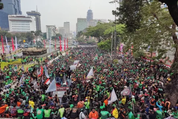 Demo Nasional Driver Ojol Hari Ini, Layanan Dimatikan 24 Jam, Ini Daftar Tuntutannya Demo Ojol
