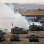 Kendaraan militer Israel