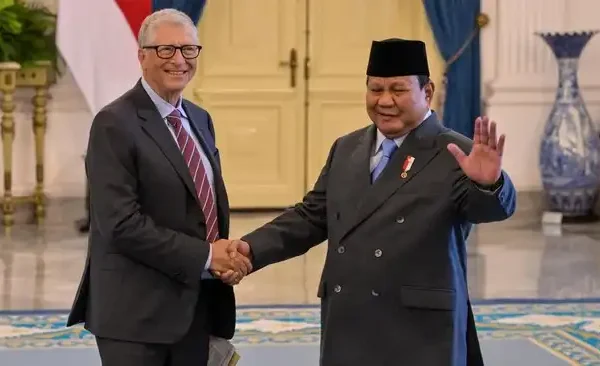 Indonesia Jadi Lokasi Uji Coba Vaksin TBC Bill Gates, Prabowo Tunjukkan Dukungan Penuh Prabowo Bill Gates