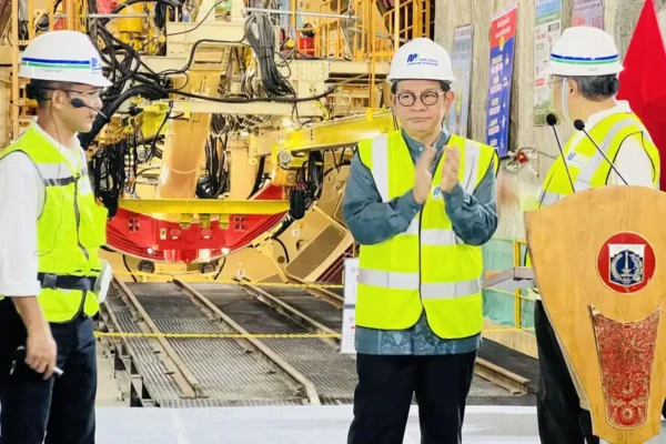 MRT Jakarta Bangun Terowongan Kereta Terdalam di Indonesia, Capai 27 Meter di Bawah Tanah Pramono Anung