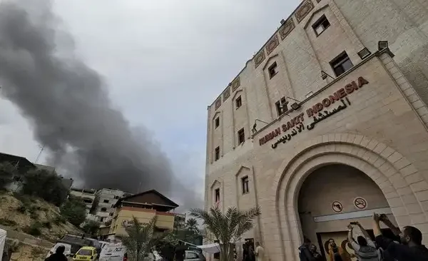 Israel Bombardir Rumah Sakit Gaza, RS Indonesia Kolaps Total Rumah Sakit Indonesia