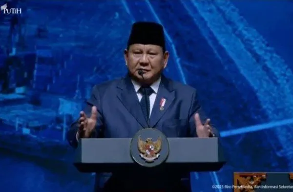 Prabowo Cari Pramono Anung di Acara Infrastruktur Presiden Prabowo Subianto