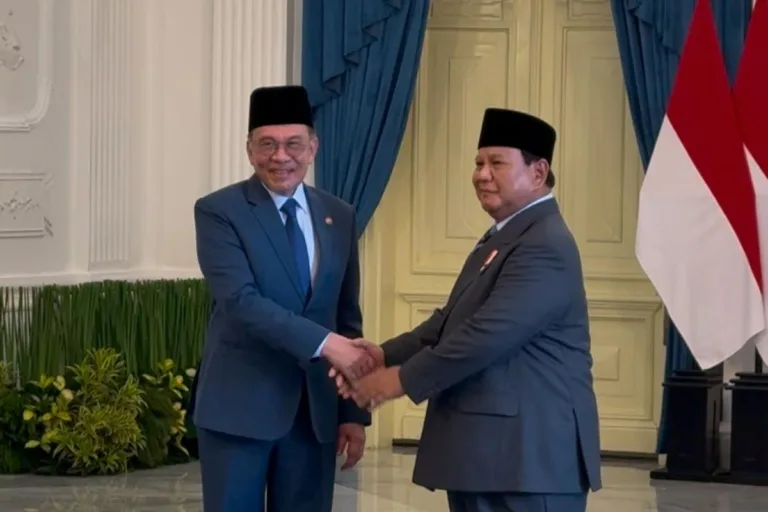 Presiden-RI-Prabowo-Subianto-dan-PM-Malaysia-Anwar-Ibrahim
