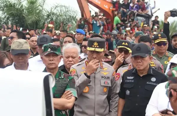 Satgas PKH Temukan Kebun Sawit Ilegal di Taman Nasional Tesso Nilo Satuan Tugas Penertiban Kawasan Hutan