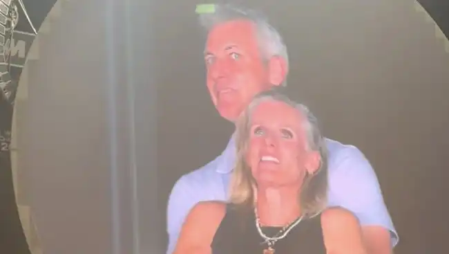 CEO Andy Byron dan Kepala HRD Kristin Cabot