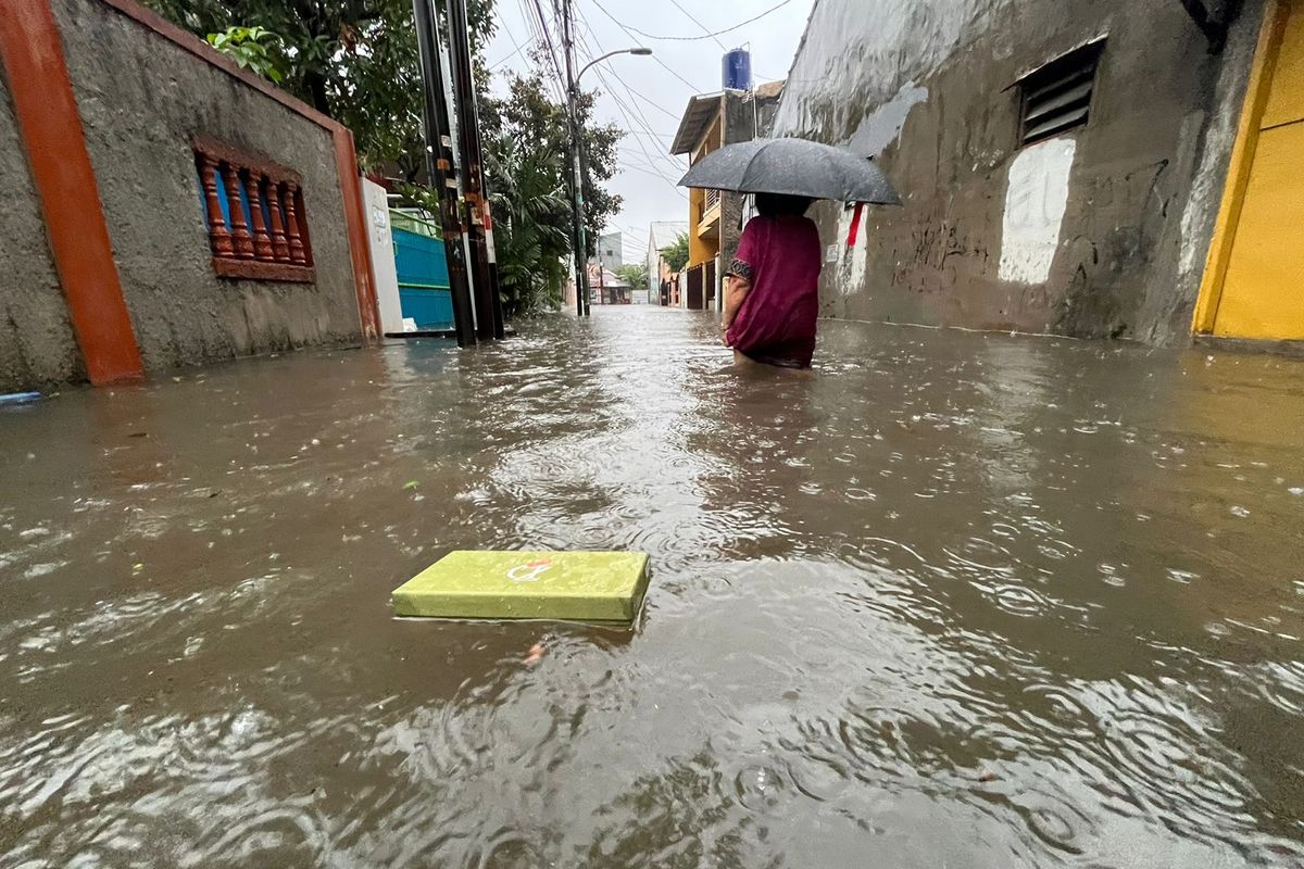 Ilustrasi-Banjir-di-Cilandak-Timur