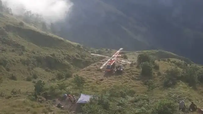 Pendaki Belanja Terjatuh di Rinjani