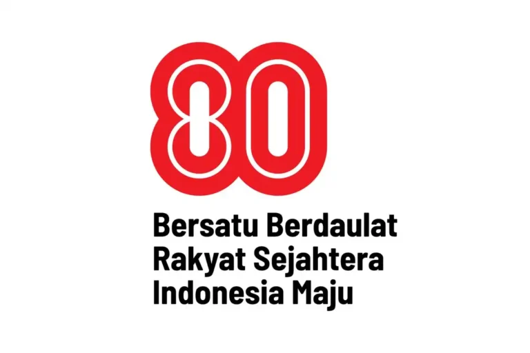 logo HUT ke-80 Republik Indonesia