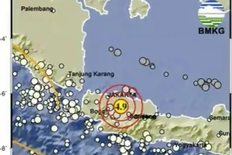 Gempa bumi magnitudo 4,9