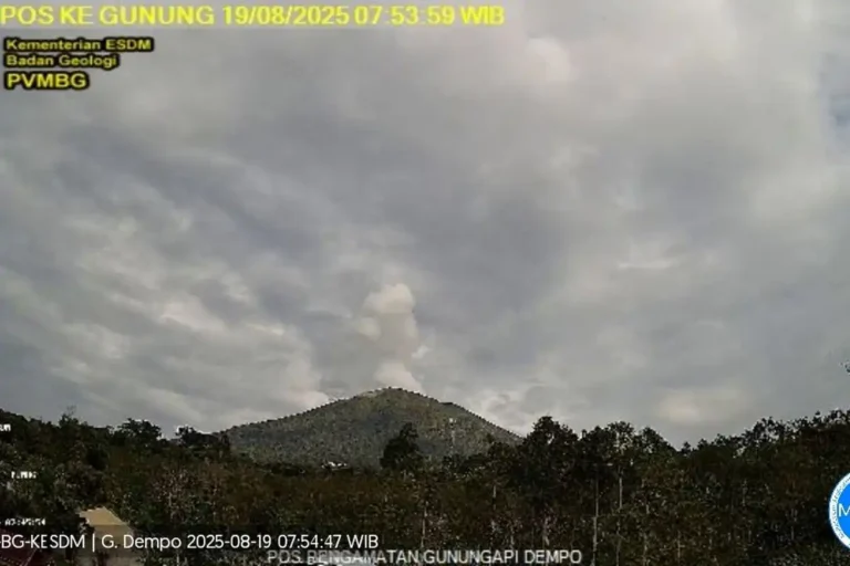 Erupsi gunung Dempo