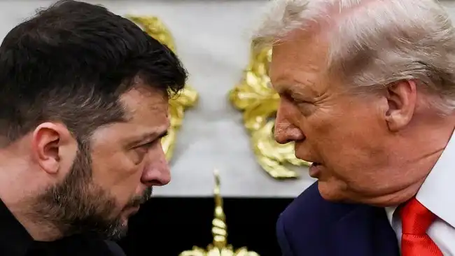 Volodymyr Zelensky Dengan Donald Trump