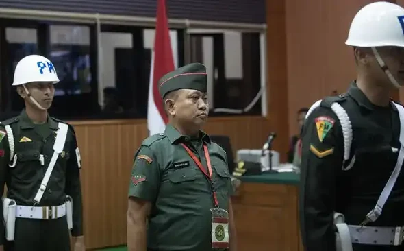 terdakwa Kopral Dua Bazarsah