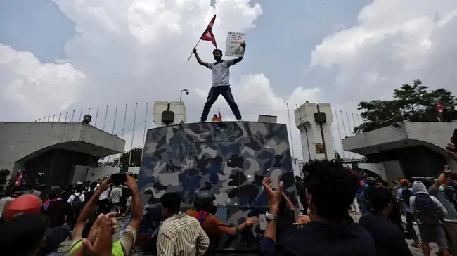 Ribuan Gen Z Nepal demo