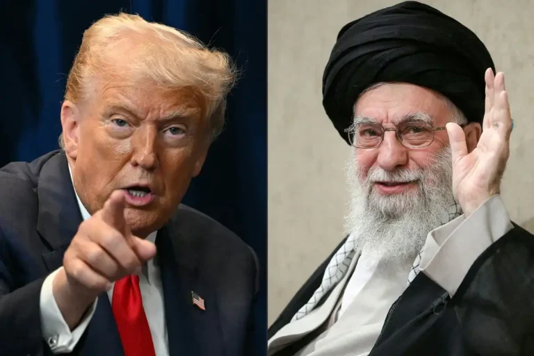 Donald Trump dan Ayatollah Ali Khamenei