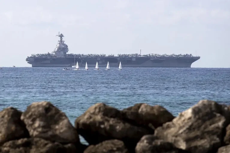 Kapal induk Amerika Serikat USS Gerald R Ford