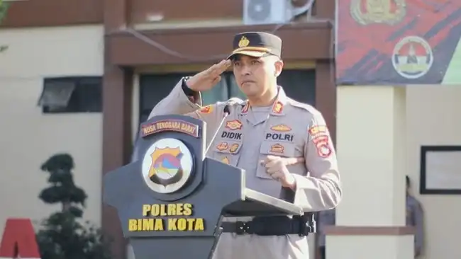 Kapolres Bima Kota AKBP Didik Putra Kuncoro
