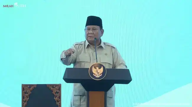 Presiden RI Prabowo Subianto