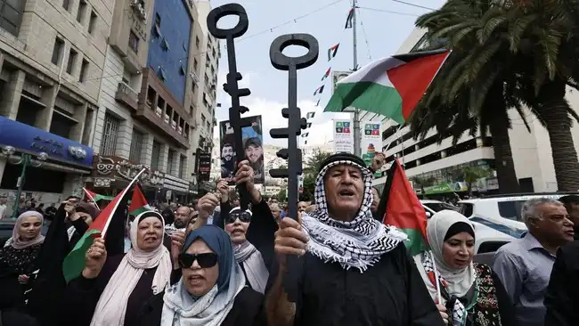 Protes Hamas