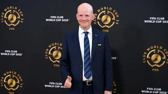 Sekjen FIFA Mattias Grafstrom