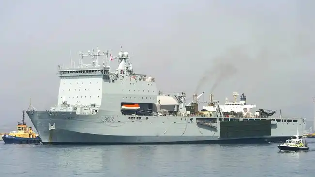 kapal RFA Lyme Bay