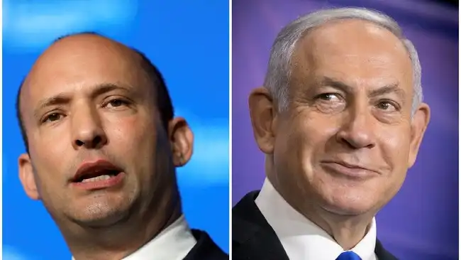 Naftali Bennett dan Benjami Netanyahu