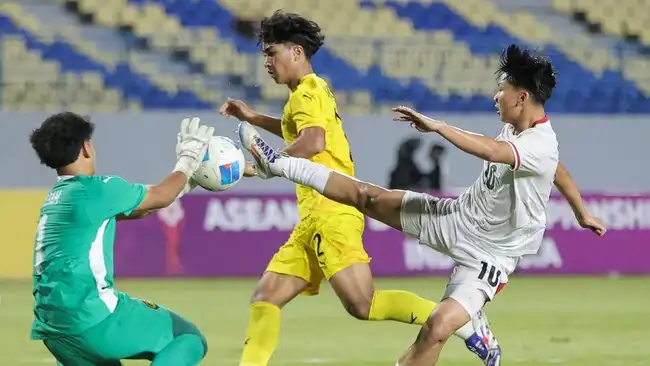 Pertandingan Timnas Indonesia U-17 vs Malaysia U-17