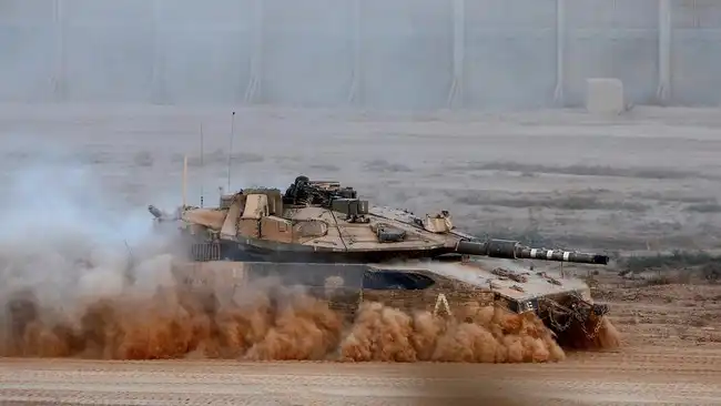 Ilustrasi Tank Israel
