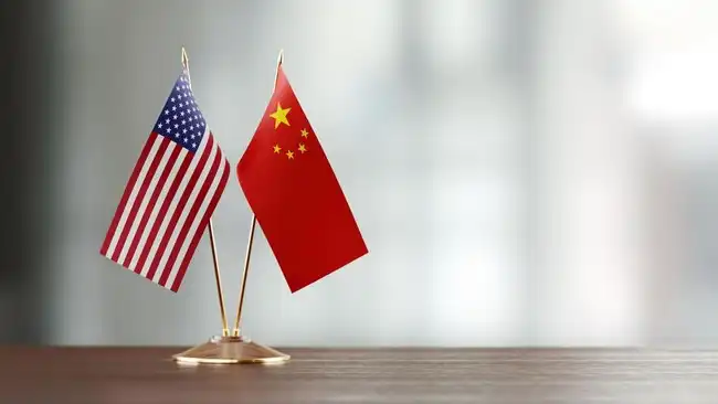 Ilustrasi US dan China