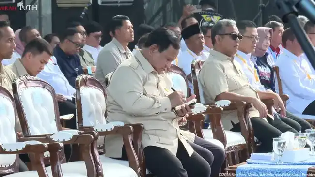 Presiden Prabowo Subianto mencatat aspirasi