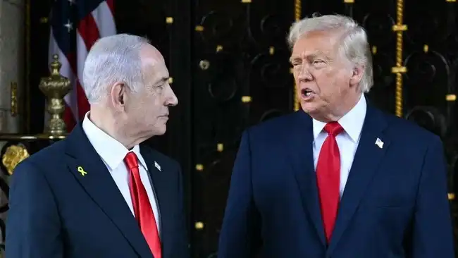Presiden Donald Trump dan Netanyahu