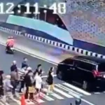 Detik-detik Alphard Terobos Lampu Merah