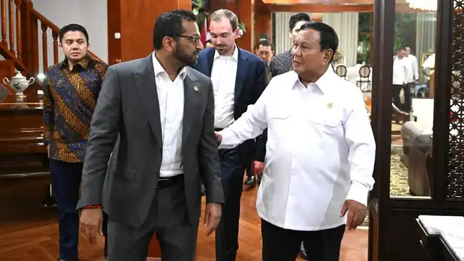 Prabowo Subianto dan Kash Patel