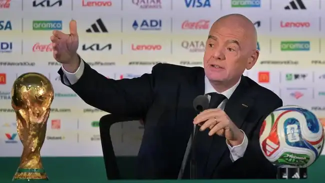Presiden FIFA Gianni Infantino