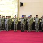 Upacara kenaikan pangkat 105 Pati TNI