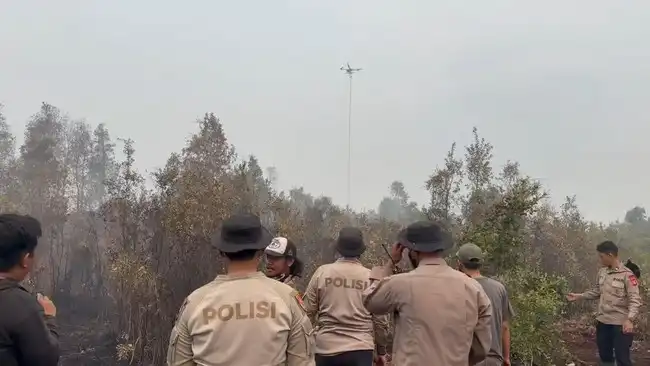 Drone X-Fire Padamkan Karhutla