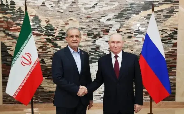 Presiden Iran Bertemu Putin