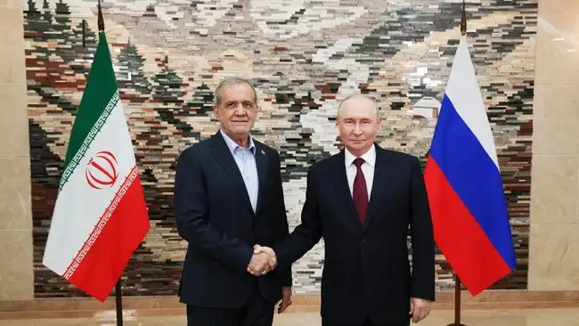 Presiden Iran Bertemu Putin