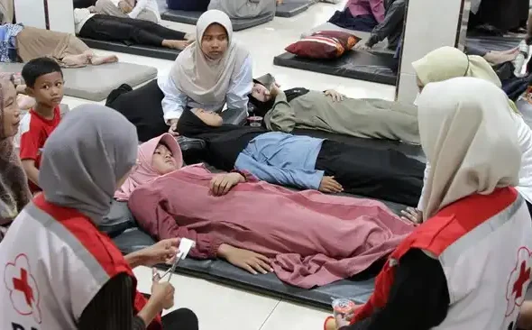Santri Korban Keracunan MBG