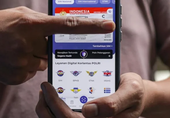Cara buat SIM digital lewat aplikasi Digital Korlantas Polri di ponsel