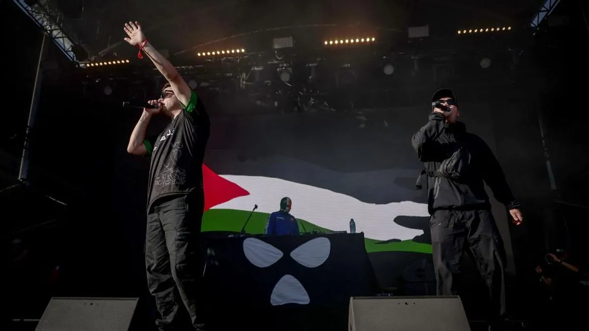Free Palestine Tour Macklemore di Dublin