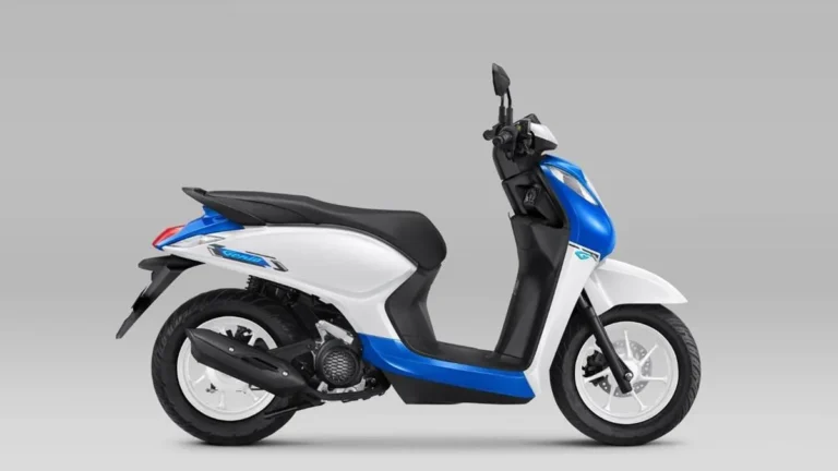 New Honda Genio dengan warna baru Vibrant Blue White
