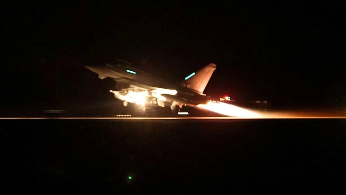 Jet tempur Inggris Saudi RAF Typhoon dikirim membantu pertahanan udara melawan Houthi