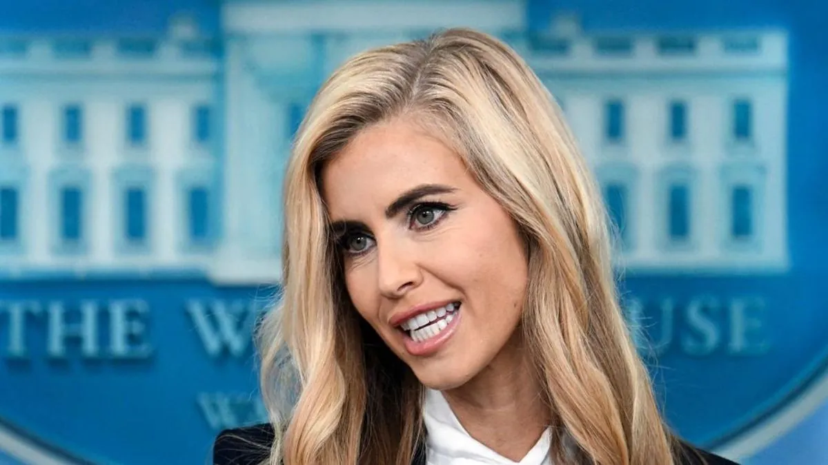 Jubir Trump Katie Zacharia berbicara di Gedung Putih sebelum dipecat