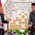 Pertemuan Menlu RI dan Menlu Singapura di Jakarta