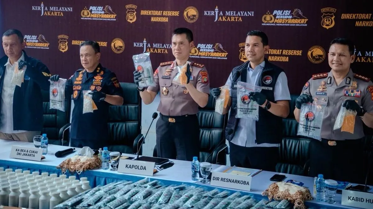 Penggerebekan pabrik Tramadol ilegal di Sukoharjo