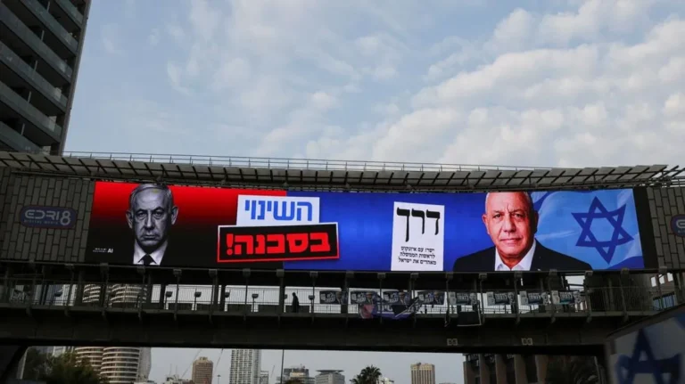 Hitung cepat pemilu Israel Netanyahu dan Eisenkot imbang